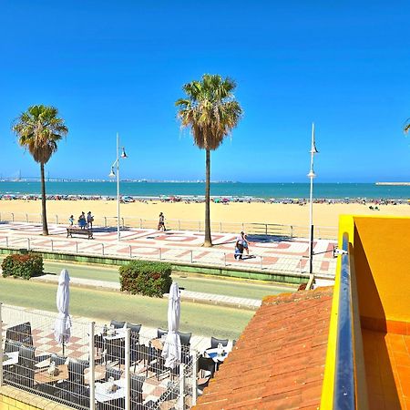 Beachfront Duplex 1ª Linea & Terraces Oceanfront Эль-Пуэрто-де-Санта-Мария Экстерьер фото